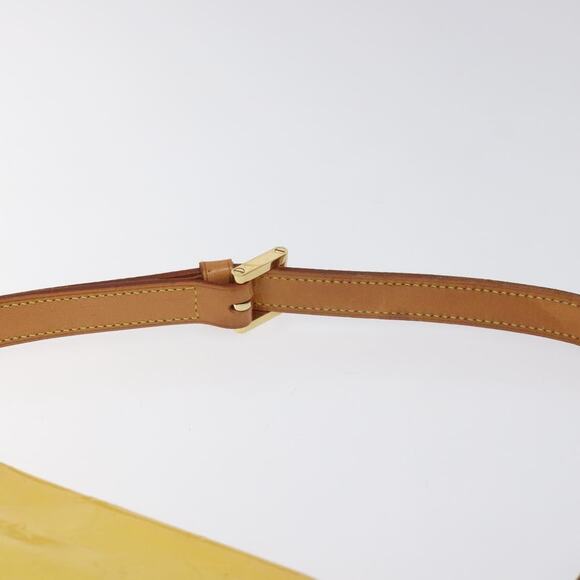 LOUIS VUITTON Monogram Vernis Thompson Street Bag Yellow M91071 - Picture 8 of 12